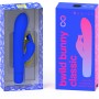 B SWISH - Bwild Bunny Infinite Classic Wiederaufladbarer Vibrator aus blauem Silikon
