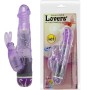 BAILE Multigeschwindigkeits-Vibrator mit lila Rabbit-Stimulator