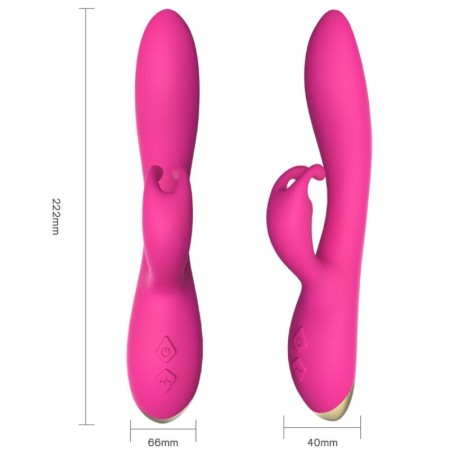 ARMONY Bonnie Rabbit Vibrator Fuchsia – 9 Vibrationsmodi, wasserdicht, USB wiederaufladbar