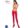 PASSION TIOPEN 005 Rote halbe Strumpfhose 60 DEN