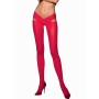 PASSION TIOPEN 005 Rote halbe Strumpfhose 60 DEN