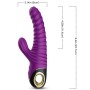 ARMONY ETERNITY Vibrator aus medizinischem Silikon, violett, mit 18 Vibrationsmodi, wasserdicht und USB-aufladbar