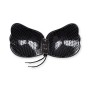 BYE-BRA Lace-It Push-Up BH Schwarz Cup C - Selbstklebend & Wiederverwendbar