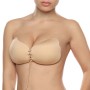 BYE-BRA Lace-It Push-Up BH Beige Cup A – Selbstklebender, nahtloser BH