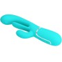 PRETTY LOVE Shania Triple Rabbit Multifunktionsvibrator 3-in-1 Blau