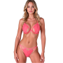 PASSION - RESILQUE Spitzen-Set BH + Tanga Tomatenrot S/M