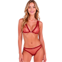PASSION - BELISSANA BH + Tanga Set Bordeaux S/M