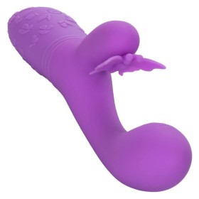 CALEXOTICS Butterfly Kiss Flutter Violeta – Wiederaufladbarer Vibrator mit Doppelmotoren