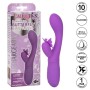 CALEXOTICS Butterfly Kiss Flutter Violeta – Wiederaufladbarer Vibrator mit Doppelmotoren