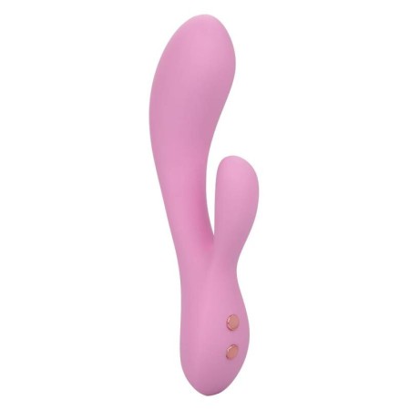 CALEXOTICS Contour Zoie Rosa - Flexibler Dual-Massager mit 10 Vibrationsfunktionen