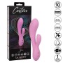 CALEXOTICS Contour Zoie Rosa - Flexibler Dual-Massager mit 10 Vibrationsfunktionen