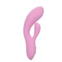 CALEXOTICS Contour Zoie Rosa - Flexibler Dual-Massager mit 10 Vibrationsfunktionen