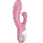 SATISFYER AIR PUMP BUNNY 2 - Aufblasbarer Rabbit Vibrator in Rosa