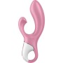 SATISFYER AIR PUMP BUNNY 2 - Aufblasbarer Rabbit Vibrator in Rosa