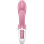 SATISFYER AIR PUMP BUNNY 2 - Aufblasbarer Rabbit Vibrator in Rosa