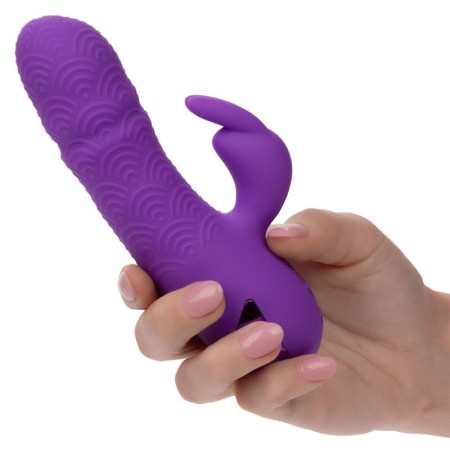 CalExotics Manhattan Beach Marvel Rabbit Vibrator - Lila, Dual-Stimulation