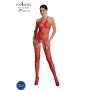 PASSION - ECO COLLECTION Bodystocking ECO BS002 Rot - Nachhaltige Erotikmode