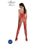PASSION - ECO COLLECTION Bodystocking ECO BS002 Rot - Nachhaltige Erotikmode