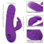 CalExotics Manhattan Beach Marvel Rabbit Vibrator - Lila, Dual-Stimulation