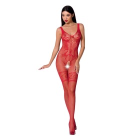 PASSION WOMAN BS069 Rotes Bodystocking, Einheitsgröße