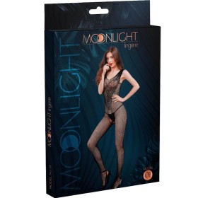 MOONLIGHT Modell 1 Bodystocking Schwarz Einheitsgröße