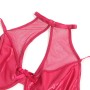 SUBBLIME Rotes PU-Leder BH- und Rock-Set L/XL - Verführerische Lingerie