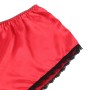 SUBBLIME - 3-teiliges Set aus Spitze und Satin in Rot L/XL
