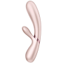 Satisfyer Hot Lover - Ergonomischer beheizter Rabbit-Vibrator mit App-Steuerung