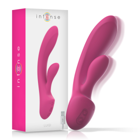 INTENSE - Luigi Rabbit Vibrator aus flüssigem Silikon in Rosa