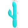 PRETTY LOVE Rabbit Vibrator Perlen Aqua Grün – 7 Vibrationsmodi, USB Aufladung