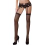 LIVCO CORSETTI FASHION Mandirin LC 90529 Panty und Liguero Set in Schwarz