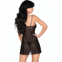 Livco Corsetti Fashion - Luise 1710 Babydoll & Tanga Schwarz