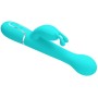 PRETTY LOVE DEJON Rabbit Vibrator 3-in-1 Multifunktion in Aqua Grün