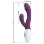 PRETTY LOVE - Andre Rabbit Vibrator & G-Punkt Stimulator in Lila