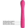 PRETTY LOVE Novak Rabbit Vibrator mit 12 Vibrationsmodi, Rosa