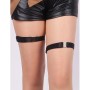 SUBBLIME - 957476 Verstellbare Schwarze Beinringe mit Schnallen