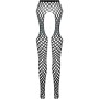 PASSION - Eco Collection Bodystocking ECO S003 Schwarz - Nachhaltige erotische Kleidung