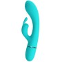 PRETTY LOVE SCOCCO Rabbit Vibrator Türkis - 10 Vibrationsmodi, Silikon