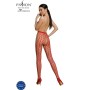 PASSION - ECO COLLECTION Bodystocking ECO S007 Rot - Nachhaltige Erotik