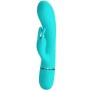 PRETTY LOVE SCOCCO Rabbit Vibrator Türkis - 10 Vibrationsmodi, Silikon