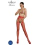 PASSION - ECO COLLECTION Bodystocking ECO S008 Rot - Nachhaltige Erotik