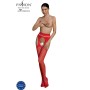 Passion Eco Collection Bodystocking ECO S002 Rot - Nachhaltige erotische Damenwäsche