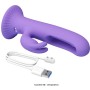 PRETTY LOVE Killmoulis Rabbit Vibrator mit 12 Vibrationsmodi, Lila