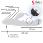 IBIZA Rabbit Vibrator mit Pulsation und Perlen
