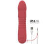 INTENSE - JUNI UP & DOWN Vibrator mit 10 Vibrationsmodi, Rot
