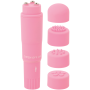 GLOSSY - KURT POCKET MASSAGER ROSA, leistungsstarker Mini-Massagegerät