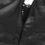 SUBBLIME - Sexy Lederkleid mit schwarzer Spitze L/XL