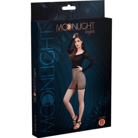 MOONLIGHT Modell 13 Schwarzes Kleid Einheitsgröße