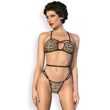 CHILIROSE CR 4497 Leopard Bikini S/M - Sexy und Verstellbar
