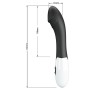 PRETTY LOVE ELEMENTAL G-Punkt Vibrator mit 30 Vibrationsmodi, Schwarz
